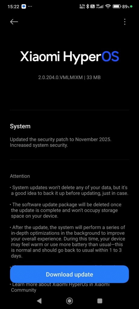 Xiaomi 13T Pro Gets HyperOS 2.2 November Update Globally 2 image 22 Xiaomi 13T Pro
