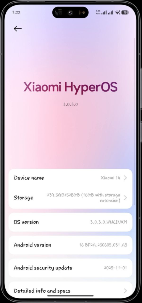 Xiaomi 14 HyperOS 3 Rollout Begins in India 3 image 18 Xiaomi 14
